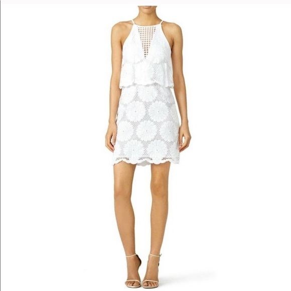 Nicholas white Lace Dress - Picture 1 of 13